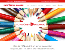 Tablet Screenshot of fotocopies.com
